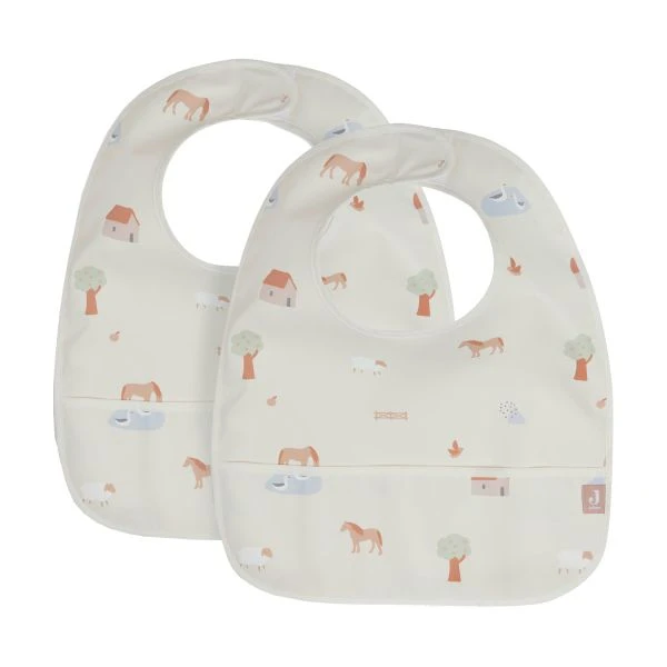 Jollein Farm Slab 2 Stuks 2 Jollein Farm Slab 2 Stuks - Afbeelding 2