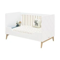 Bopita Paris Bedbank Wit / Eiken 70 X 140 Cm 9 Bopita Paris Bedbank Wit / Eiken 70 X 140 Cm -Kinderproducten Winkel 16319351 bench bed 70x140 pari 2 b474