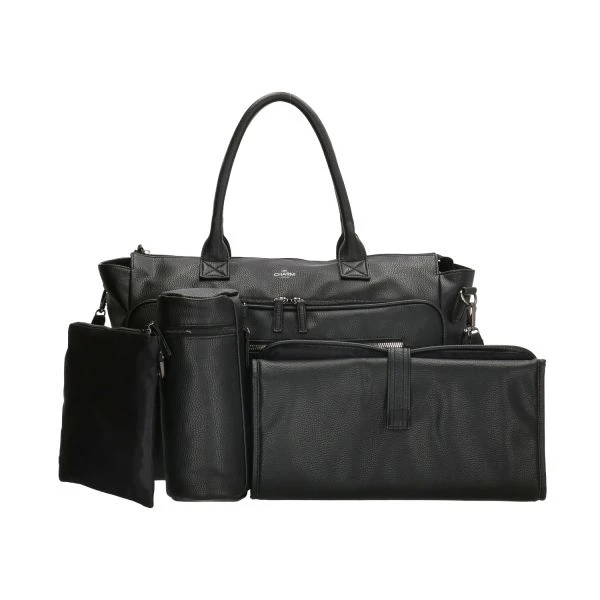 Charm London Bloomsbury Luiertas Zwart 3 Charm London Bloomsbury Luiertas Zwart - Afbeelding 3