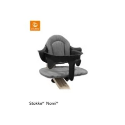 Nomi Baby Set - Black -Kinderproducten Winkel 214299 2 nomi natural black bs cush grey close 5426 rt 6584