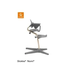 Nomi Baby Set - Anthracite -Kinderproducten Winkel 214323 4 nomi natural grey highchair 5478 rt a028