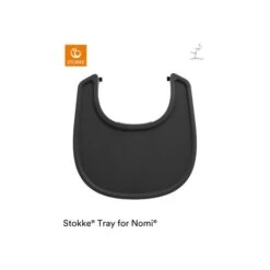 Nomi Eetblad - Black -Kinderproducten Winkel 214341 2 nomi tray black top 220901 5526 rt afb2