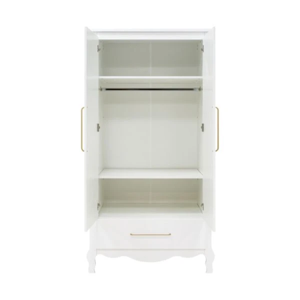 Bopita Elena Kledingkast 2-Deurs XL Wit 3 Bopita Elena Kledingkast 2-Deurs XL Wit - Afbeelding 3