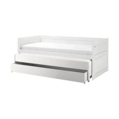 LIFETIME Kidsrooms Kajuitbed Met Logeerbed Wit Gelakt Incl. Rolbodem