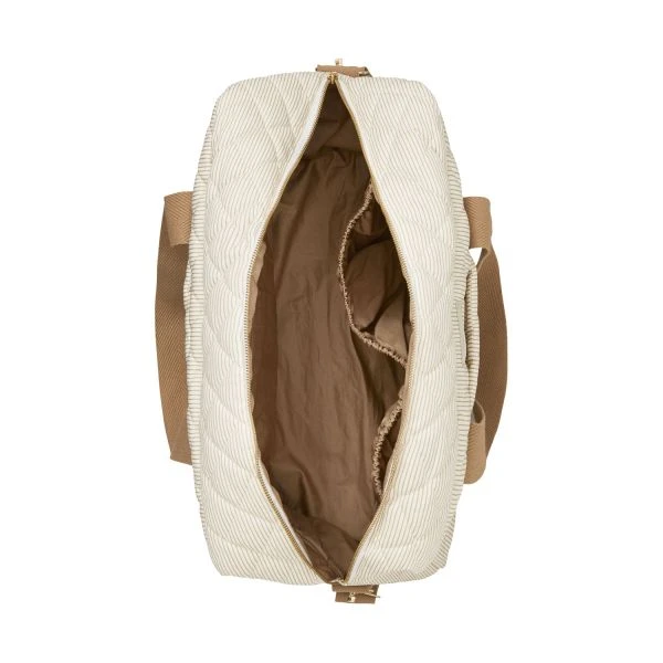 Cam Cam Copenhagen Classic Stripes Verzorgingstas - Large - Camel 2 Cam Cam Copenhagen Classic Stripes Verzorgingstas - Large - Camel - Afbeelding 2