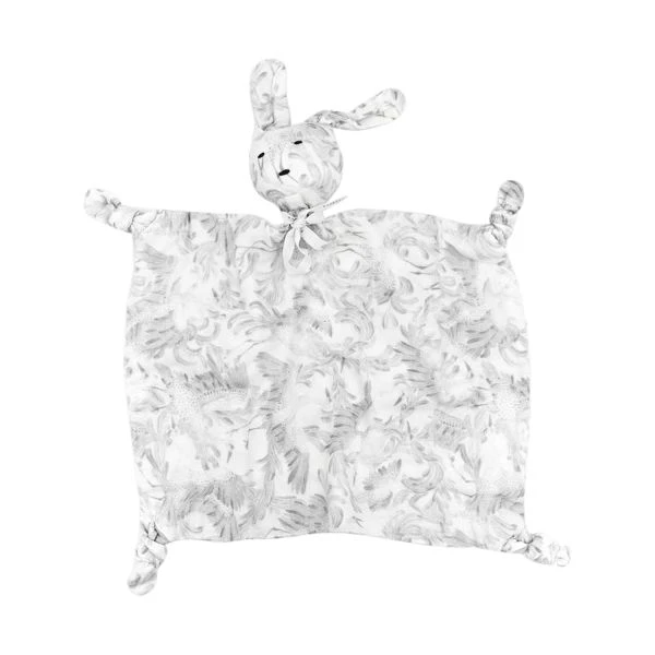 Bamboom Dou Dou Knuffeldoekje - Hydrofiel - Swans 1 Bamboom Dou Dou Knuffeldoekje - Hydrofiel - Swans