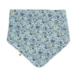 BiBs X Liberty Camomile Lawn Bandana Slab - Baby Blue