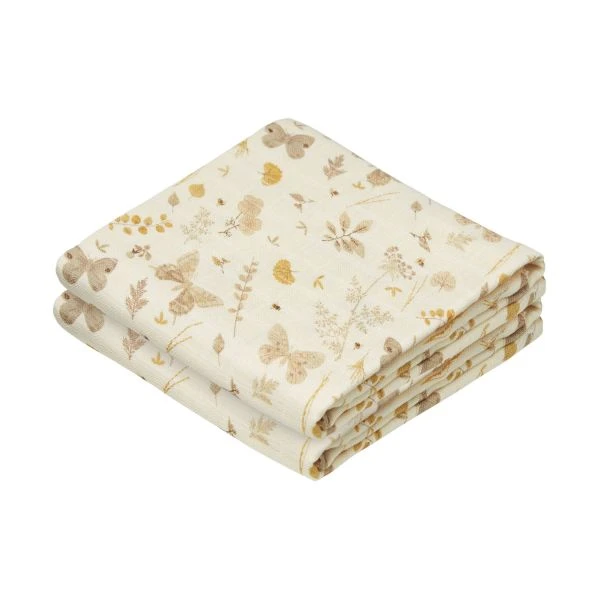 Cam Cam Copenhagen Butterflies Hydrofiel Luiers - 2 Stuks 1 Cam Cam Copenhagen Butterflies Hydrofiel Luiers - 2 Stuks