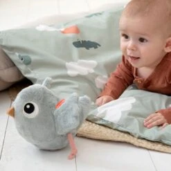 Done By Deer Birdee Knuffel / Tuimelaar - Blue -Kinderproducten Winkel Done By Deer Birdee Knuffel Tuimelaar Blue 2 5a5b