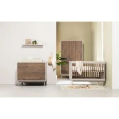 Europe Baby Japandi Babybed - 60 X 120 Cm -Kinderproducten Winkel Japandi SFEER bewerkt 2 9049