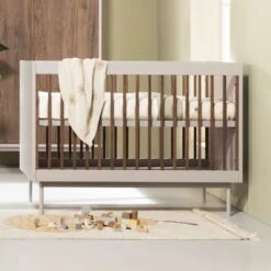 Europe Baby Japandi Babybed - 60 X 120 Cm -Kinderproducten Winkel Japandi SFEER wieg 7794