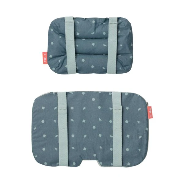 KAOS Klapp Kussen - Petrol / Mint 3 KAOS Klapp Kussen - Petrol / Mint - Afbeelding 3