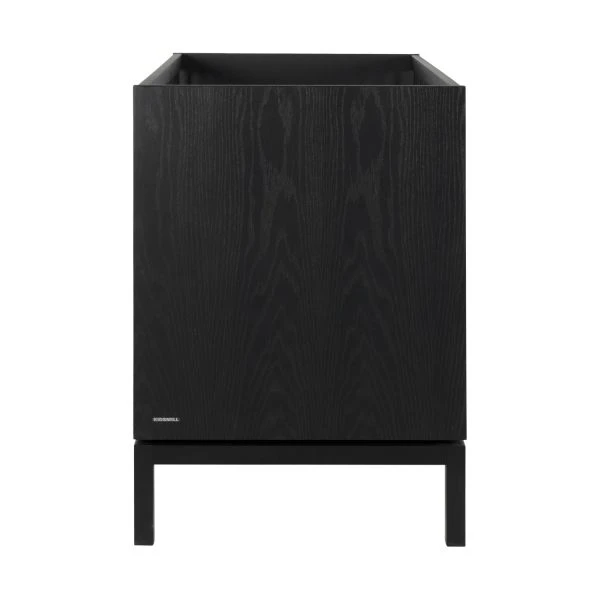 Kidsmill Savi Babykamer Zwart Eiken | Bed 60 X 120 Cm + Commode 4 Kidsmill Savi Babykamer Zwart Eiken | Bed 60 X 120 Cm + Commode - Afbeelding 4