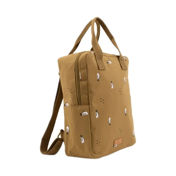 Nanami Pinguin Rugzak - Sand 2 Nanami Pinguin Rugzak - Sand - Afbeelding 2