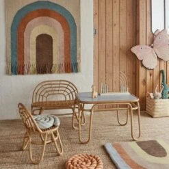 OYOY Rainbow Stoeltje - Nature -Kinderproducten Winkel OYOY Rainbow Set Nature 1 bf55