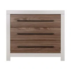 Europe Baby Vittoria III Babykamer Cashmere / Walnoot | Bed 60 X 120 Cm + Commode -Kinderproducten Winkel Vittoria cashmere commode 1 93b6