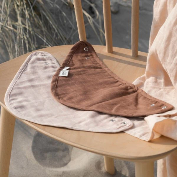 Baby Bello Bandana Slab Desert Rose 2 Stuks 2 Baby Bello Bandana Slab Desert Rose 2 Stuks - Afbeelding 2
