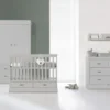 Kidsmill Newport Babykamer Grijs | Bed 60 X 120 Cm + Commode