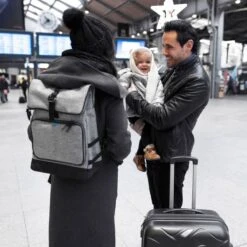 Babymoov Le Sancy Luiertas Rugzak Smokey 8 Babymoov Le Sancy Luiertas Rugzak Smokey -Kinderproducten Winkel babymoov le sancy luierrugtas smokey 4 7493