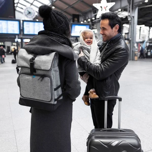 Babymoov Le Sancy Luiertas Rugzak Smokey 4 Babymoov Le Sancy Luiertas Rugzak Smokey - Afbeelding 4