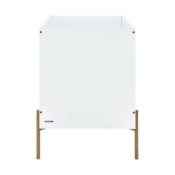 Kidsmill Boutique Babybed Wit / Bras 60 X 120 Cm 7 Kidsmill Boutique Babybed Wit / Bras 60 X 120 Cm -Kinderproducten Winkel boutique ledikant wit bras 3 6325