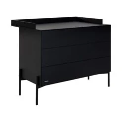 Kidsmill Boutique Commode Zwart Mat -Kinderproducten Winkel boutique zwart commode bladvergroter 2 60d0