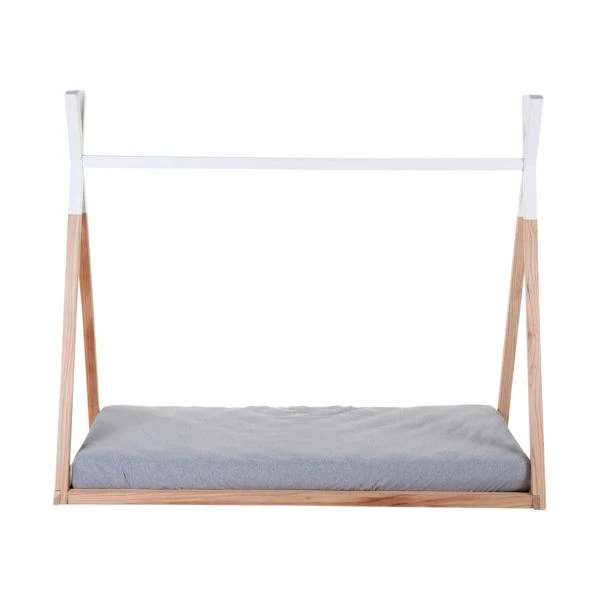 Childhome Bedframe Naturel / Wit 70 X 140 Cm - Afbeelding 2