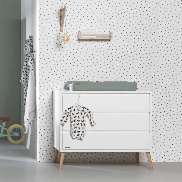 Europe Baby Sterre Commode Wit 4 Europe Baby Sterre Commode Wit - Afbeelding 4