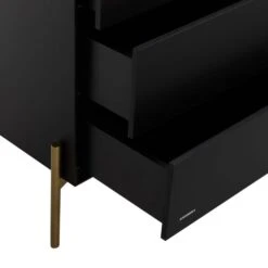 Kidsmill Boutique Commode Zwart / Bras 9 Kidsmill Boutique Commode Zwart / Bras -Kinderproducten Winkel commode boutique detail 3 2077