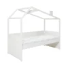 Cool Kids Bedbank Met Hutconstructie Wit 90 X 200 Cm