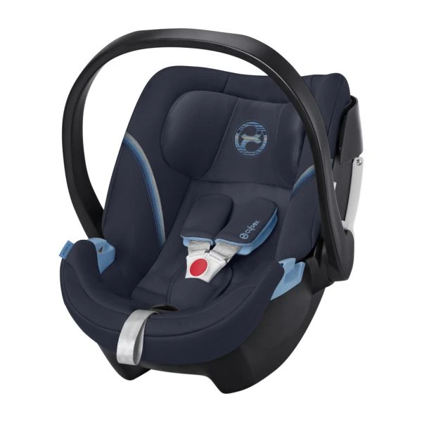 Cybex Aton 5 Baby Autostoeltje Navy Blue 1 Cybex Aton 5 Baby Autostoeltje Navy Blue