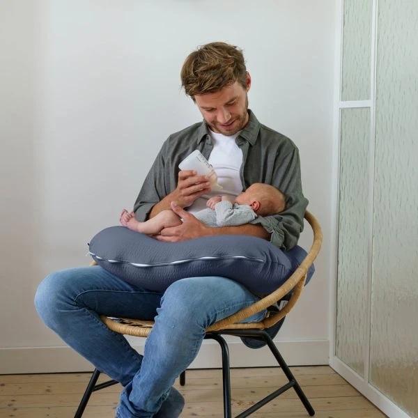 Doomoo Softy Tetra Voedingskussen Jersey Green 5 Doomoo Softy Tetra Voedingskussen Jersey Green - Afbeelding 5