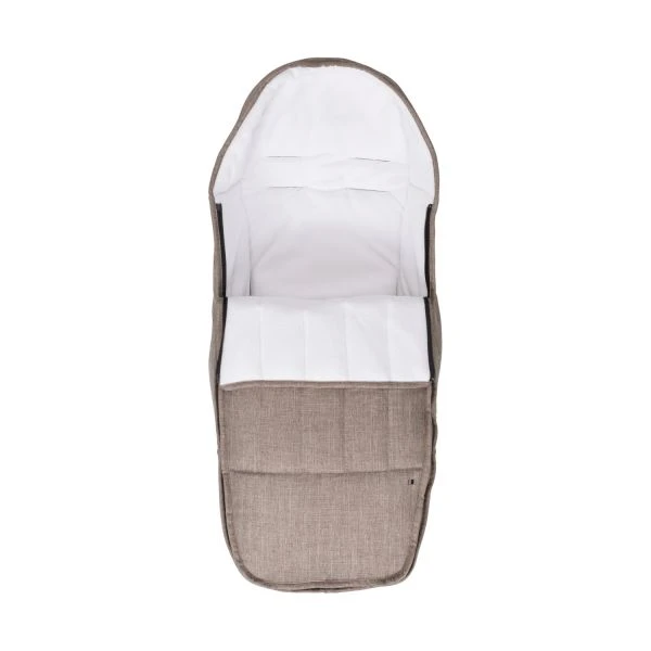 Dubatti Voetenzak Melange Taupe 1 Dubatti Voetenzak Melange Taupe