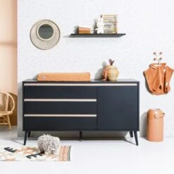 Europe Baby Sterre Commode XL Zwart / Oak 8 Europe Baby Sterre Commode XL Zwart / Oak -Kinderproducten Winkel europe baby sterre commode xl zwart oak 2 1 b0ec