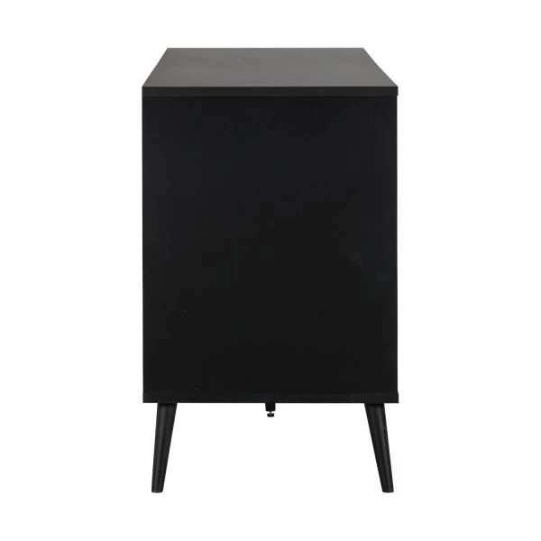 Europe Baby Sterre Commode XL Zwart / Oak 3 Europe Baby Sterre Commode XL Zwart / Oak - Afbeelding 3