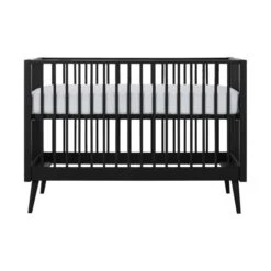 Europe Baby Sterre / Evy Babykamer Oatmeal / Zwart | Bed 60 X 120 Cm + Commode -Kinderproducten Winkel evy 60x120 zwart hoog 1 fa3d ff0f