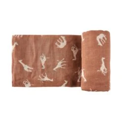 HappyBear Savanna Hydrofiel Luier 120 X 120 Cm