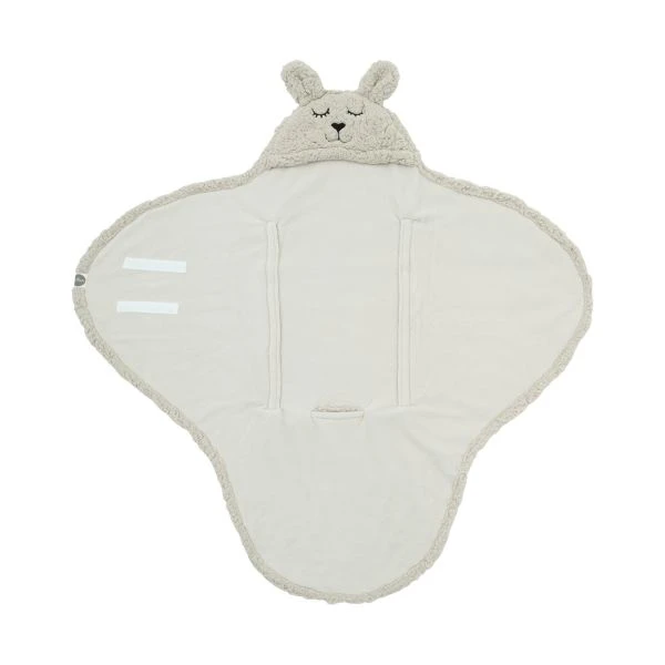 Jollein Bunny Wikkeldeken Nougat 1 Jollein Bunny Wikkeldeken Nougat