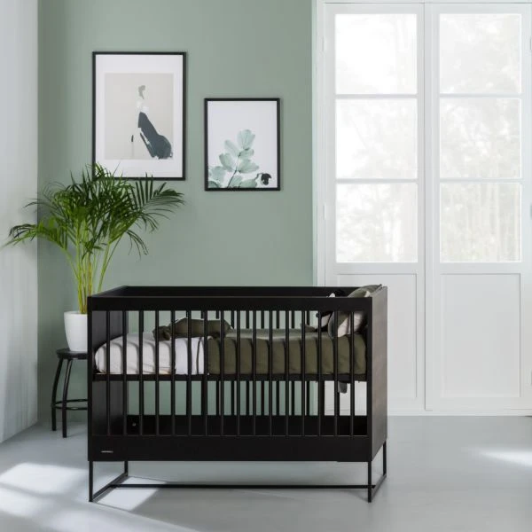 Kidsmill Modular 2 Babybed Mat Zwart - Zwart - 60 X 120 Cm - Afbeelding 4