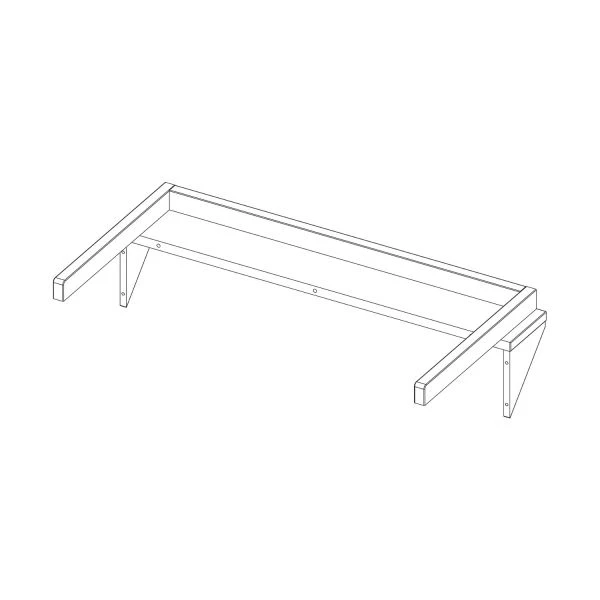 Kidsmill Long Island Bladvergroter Wit Mat 2 Kidsmill Long Island Bladvergroter Wit Mat - Afbeelding 2