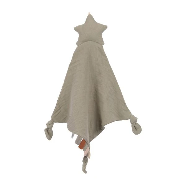 Laessig Star Knuffeldoekje Olive 2 Laessig Star Knuffeldoekje Olive - Afbeelding 2