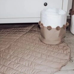 Toddlekind Leaf Speelkleed Tan -Kinderproducten Winkel leaf mat tan 3 62a7