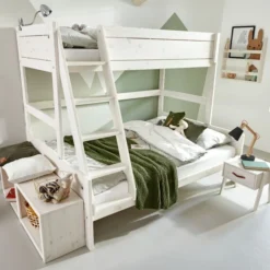 LIFETIME Kidsrooms Stapelbed Family Luxe Whitewash 140 X 200 Cm 7 LIFETIME Kidsrooms Stapelbed Family Luxe Whitewash 140 X 200 Cm -Kinderproducten Winkel life time stapelbed family whitewash 120 x 200 cm sfeer 1 18c3