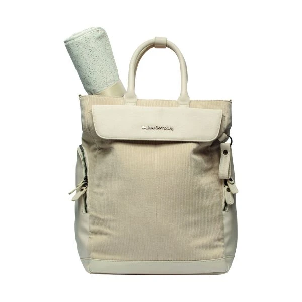 Little Company Tulum Rib Luiertas Rugzak Ecru 2 Little Company Tulum Rib Luiertas Rugzak Ecru - Afbeelding 2