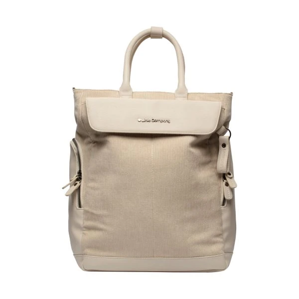 Little Company Tulum Rib Luiertas Rugzak Ecru 1 Little Company Tulum Rib Luiertas Rugzak Ecru