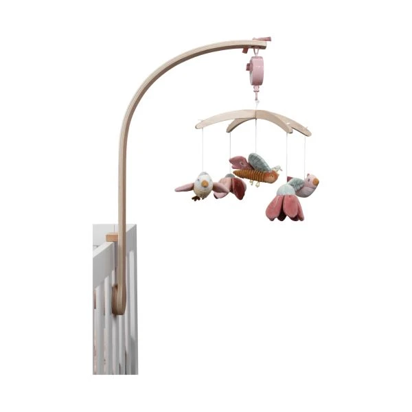 Little Dutch Flowers & Butterflies Muziekmobiel 2 Little Dutch Flowers & Butterflies Muziekmobiel - Afbeelding 2