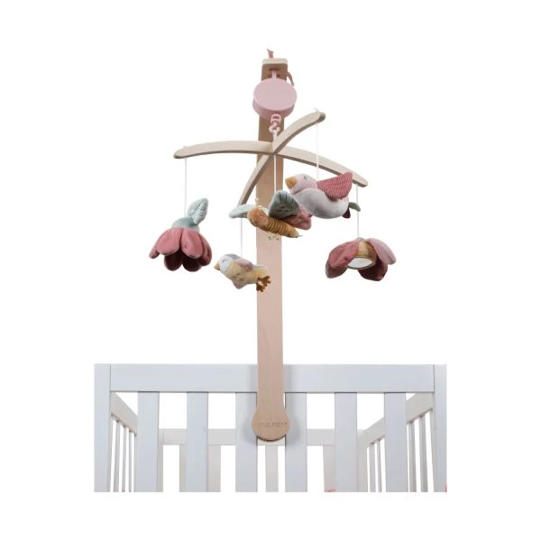 Little Dutch Flowers & Butterflies Muziekmobiel 3 Little Dutch Flowers & Butterflies Muziekmobiel - Afbeelding 3