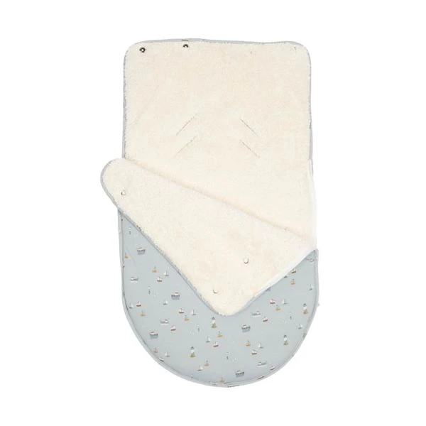 Little Dutch Sailors Bay Autostoel Voetenzak Blue 2 Little Dutch Sailors Bay Autostoel Voetenzak Blue - Afbeelding 2