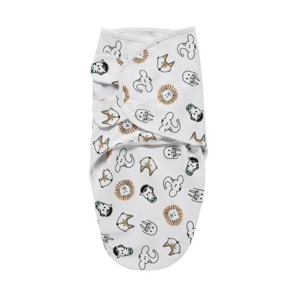 Meyco Animal Swaddle Inbakerdoek 1 Meyco Animal Swaddle Inbakerdoek