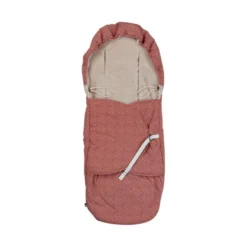 Mies & Co Cozy Dots Voetenzak Redwood 9-30 Mnd